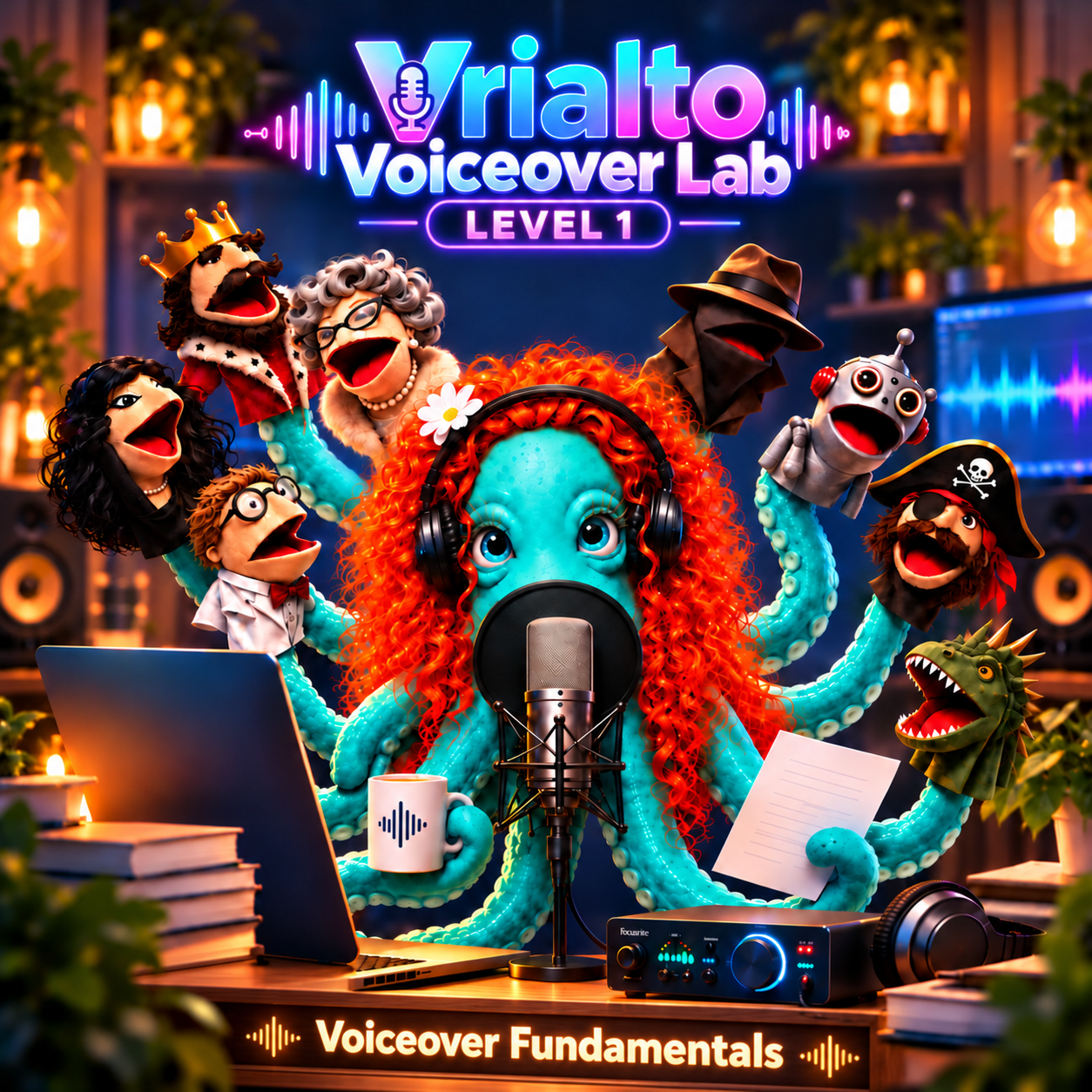 Voice Over Lab: Level 1 — Voiceover Fundamentals